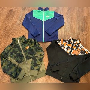Nike Toddler Track Jackets- Boys Size 4T